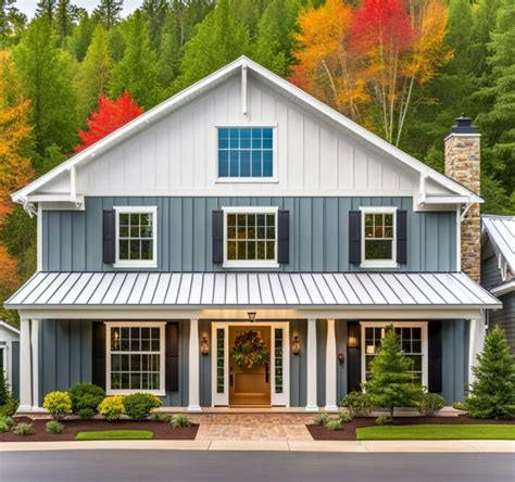 white metal roof house|10' white metal roofing.